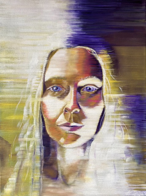 Light From Above And Below (Self Portrait) 